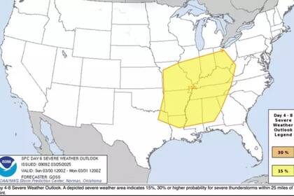 Illinois se prepara para un fin de semana con condiciones meteorológicas adversas (NOAA)