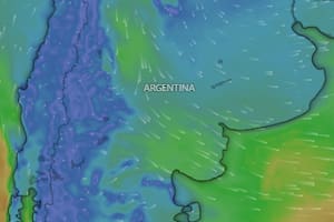 Rige una alerta amarilla por vientos fuertes y frío extremo para este lunes
