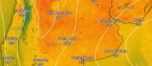 Emiten una alerta amarilla por tormentas para este jueves