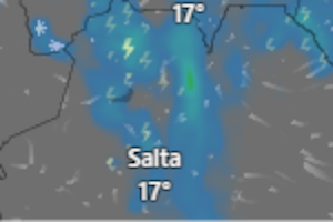Emiten una alerta amarilla por tormentas para este jueves
