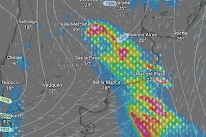 Emiten alertas por tormentas, lluvias y viento para este martes