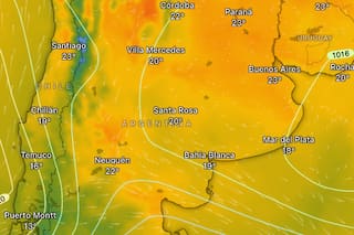 Emiten alerta amarilla por lluvias y viento para este miércoles