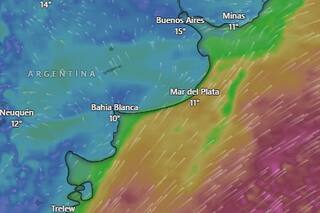 Emiten una alerta amarilla por nevadas para este lunes