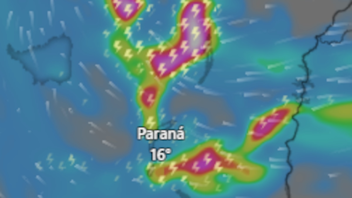 Hay alerta naranja y amarilla por tormentas para este domingo 5 de abril: las provincias afectadas