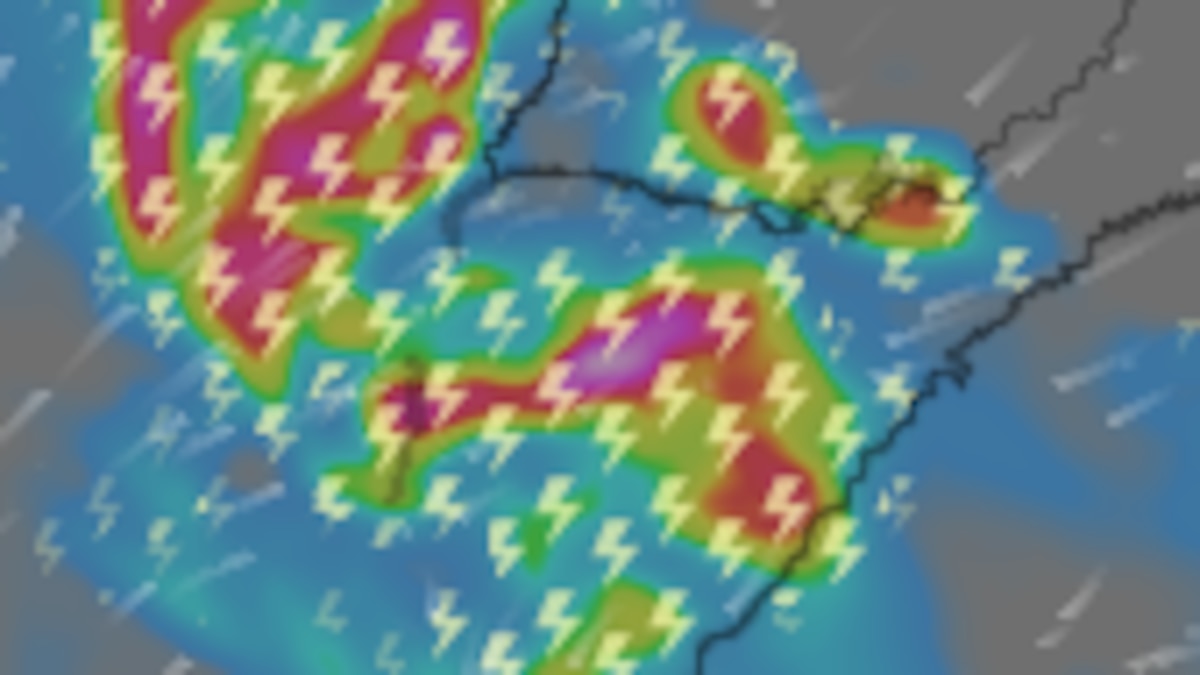 Hay alerta naranja y amarilla por tormentas, lluvias y viento para este martes 7 de abril: las provincias afectadas