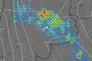 Rigen alertas por tormentas, lluvias y vientos en 13 provincias.