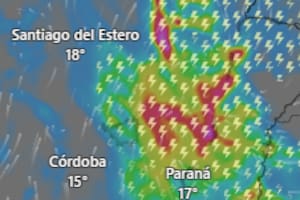 Emiten alerta naranja y amarilla por tormentas y lluvias para este lunes