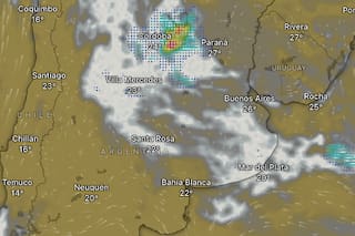 Hay alerta naranja y amarilla por tormentas y vientos para este jueves 2 de abril: las provincias afectadas