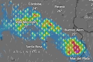 Emiten alerta por tormentas y vientos para este miércoles