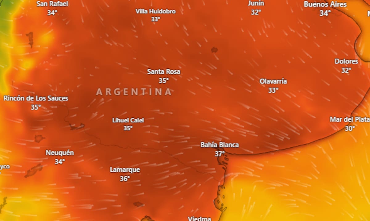 Hay alerta por calor, tormentas, lluvias y viento para este lunes 2 de febrero: las provincias afectadas