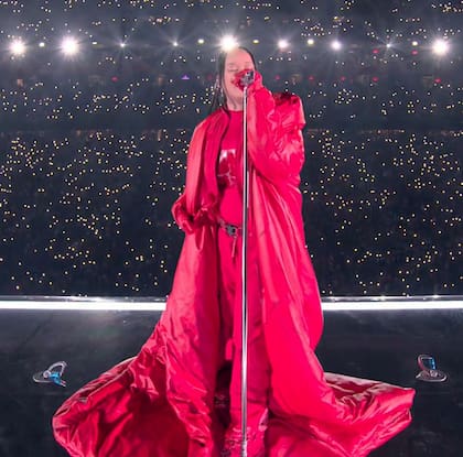 Rihanna reunió a 118 millones de fans durante sus minutos en pantalla en el Super Bowl LVII