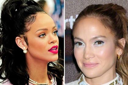 Rihanna y Jennifer López otra de las famosas que se atreven al baby hair