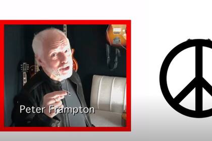 Peter Frampton fue otro de los que participó del homenaje