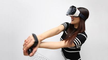 rink, el control de mando de Samsung para mejorar la interacción con los mundos virtuales de su visor Gear VR