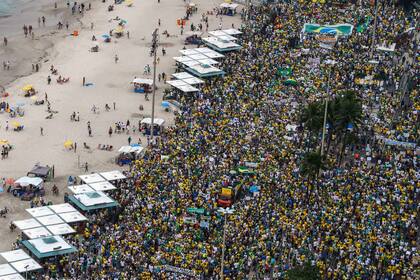 Río de Janeiro, 25.000 manifestantes