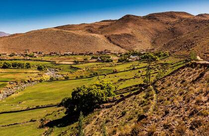 Río Grande de Jasimaná en Salta, es uno de los tres poblados de la zona.