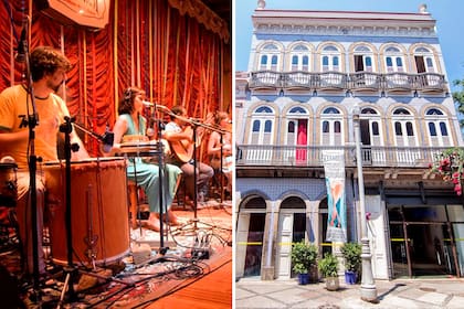 Rio Scenarium queda en Lapa, un barrio con bares bohemios y tiendas de antigüedades.