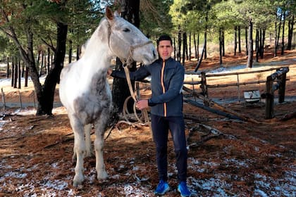 Ríos y su pasión por los caballos