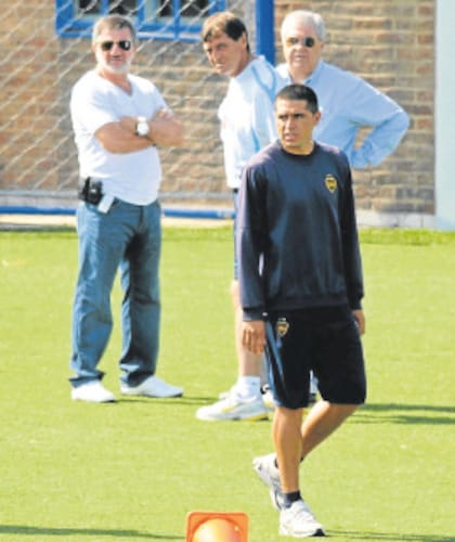 Ameal fue clave para que Riquelme renovara su contrato en 2010