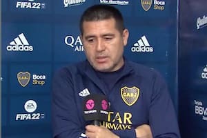 Riquelme, en charla con TNT: "Fui al vestuario a felicitar a los jugadores", dijo sobre el polémico episodio tras el partido con Gimnasia