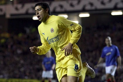 Riquelme con la camiseta de Villarreal, club que gozó una de las mejores versiones del entonces número 8.