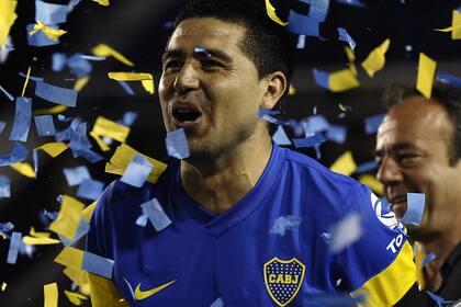 Riquelme vuelve a ser feliz