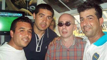 Riquelme y el Indio Solario en la Bombonera