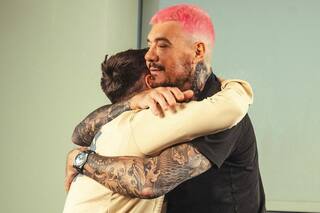 Gestos, emoción, una sorpresa y todos los detalles del mano a mano de Tinelli con Messi