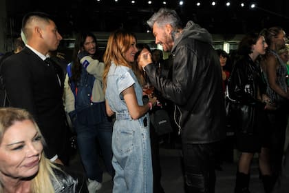 Risas, secretos entre Tinelli y Vero Lozano