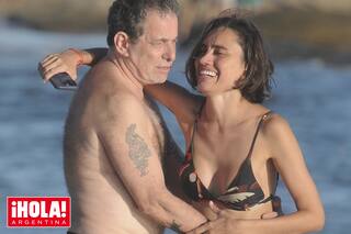 Descubrimos a Andrés Calamaro y Natalí Franco durante su "particular" luna de miel: todos los detalles