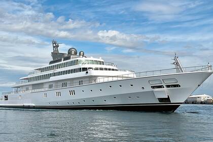 Rising Sun, el crucero de unos 140 metros de eslora del productor David Geffen.