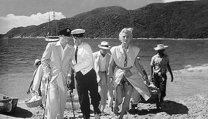 Rita Hayworth y Orson Wells filmaron "La dama de Shanghái" en Acapulco