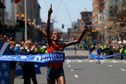 Rita Jeptoo, ganadora entre las mujeres