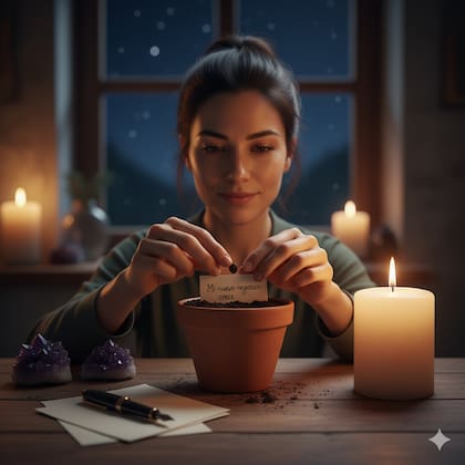 Ritual de la semilla para el crecimiento de proyectos