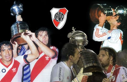 River acumula 15 títulos internacionales: 14 en la era profesional y uno en la era amateur.
