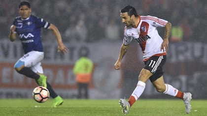 River-Jorge Wilstermann, Copa Libertadores: con un Scocco brillante