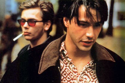 River Phoenix y Keanu Reeves en Mi mundo privado