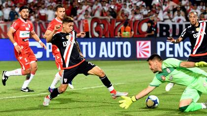 River Plate le gano a Deportivo Morón por 3 a 0 en la segunda semifinal de la Copa Argentina de fútbol