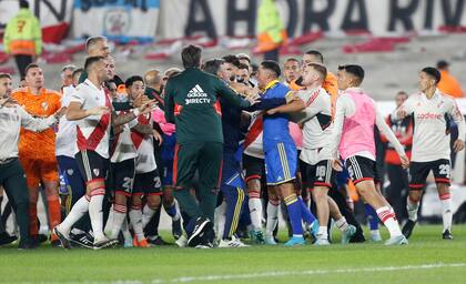 River Plate y Boca Juniors terminó de manera escandalosa el domingo anterior y Darío Herrera sigue pagando las consecuencias de eso.