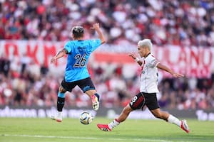 Partido con ritmo: las tres chances de Driussi para River y la doble salvada de Beltrán que evitó el gol de Belgrano