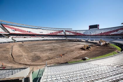 River renovará por completo el sistema de su campo de juego