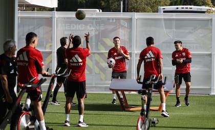 River se entrena en Seattle con la ilusión de dar la sorpresa frente a Inter de Milán