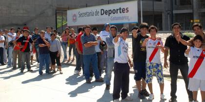 River, también furor en Catamarca