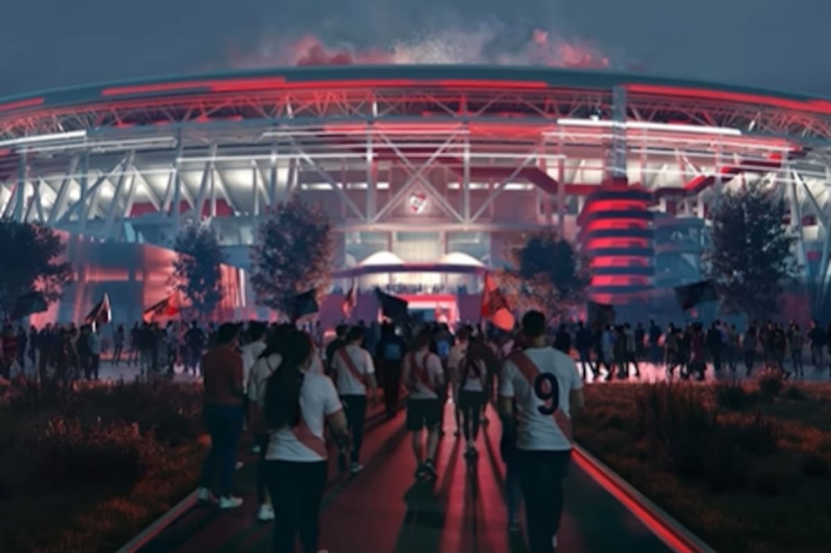 River anunciou a ampliação e cobertura do Estádio Monumental. detalhes do novo trabalho