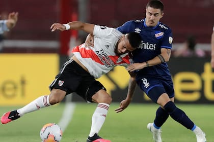 Por momentos el partido fue muy disputado. River se quedó con un enorme triunfo de cara al partido de vuelta