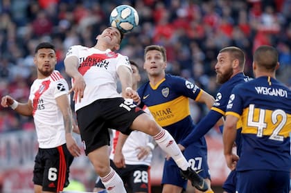 Borré no puede, De Rossi mira. River y Boca volverán a jugar en el Monumental el 1 de octubre.