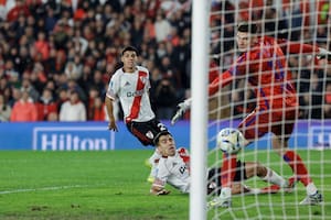 El Monumental respira: Acuña combinó con Quintero y anotó el empate para River frente a San Lorenzo