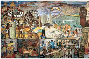 Millonario traslado de un mural de Diego Rivera de 30 toneladas, frágil como una cáscara de huevo