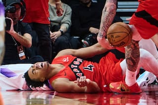 RJ Barrett anota 21 puntos en la victoria de los Raptors 107-100 sobre los Jazz