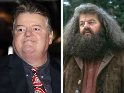 Robbie Coltrane como el querido Rubeus Hagrid